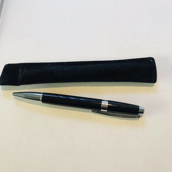 Grand Mariner Spector & Co Pen Black Case Needs Ink Replacement - Picture 1 of 6